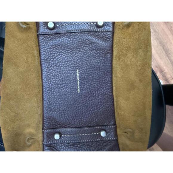 Coach 1941 Suede Leather Tote Shoulder Bag C1780-87575 Large Slouchy Hobo - Picture 9 of 9